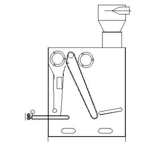 給棉機結構示意圖